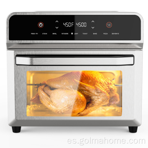 Horno de freidora de aire de gran capacidad de 24L sin aceite